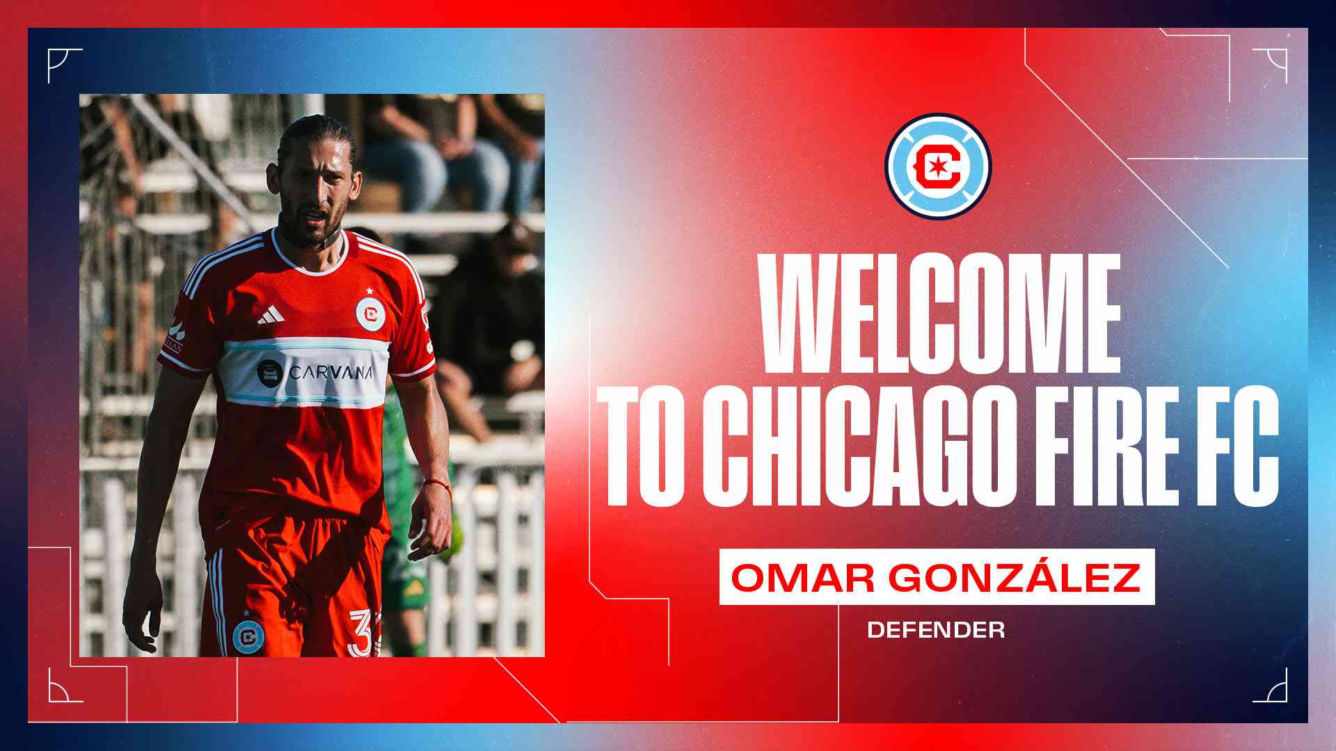 Omar Gonzalez Joins Chicago Fire FC for 2025 Season