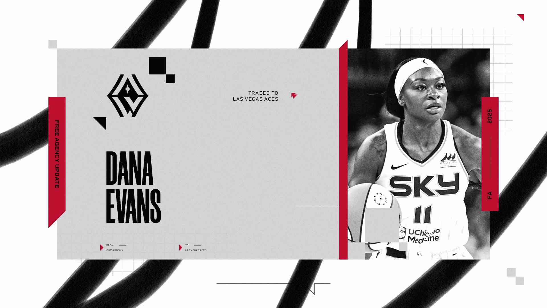 Dana Evans Joins Las Vegas Aces in Exciting Trade