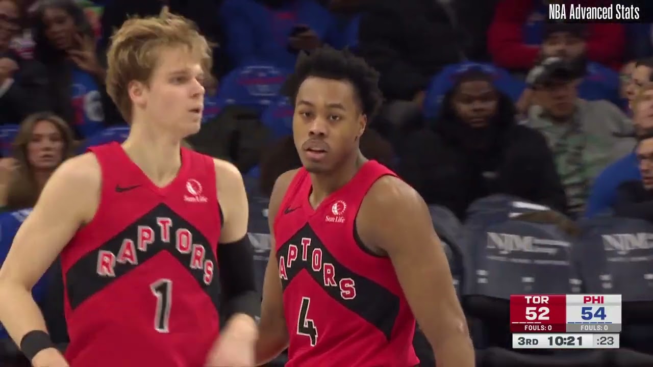 Raptors` Scotty Barnes Shines in Win Over 76ers