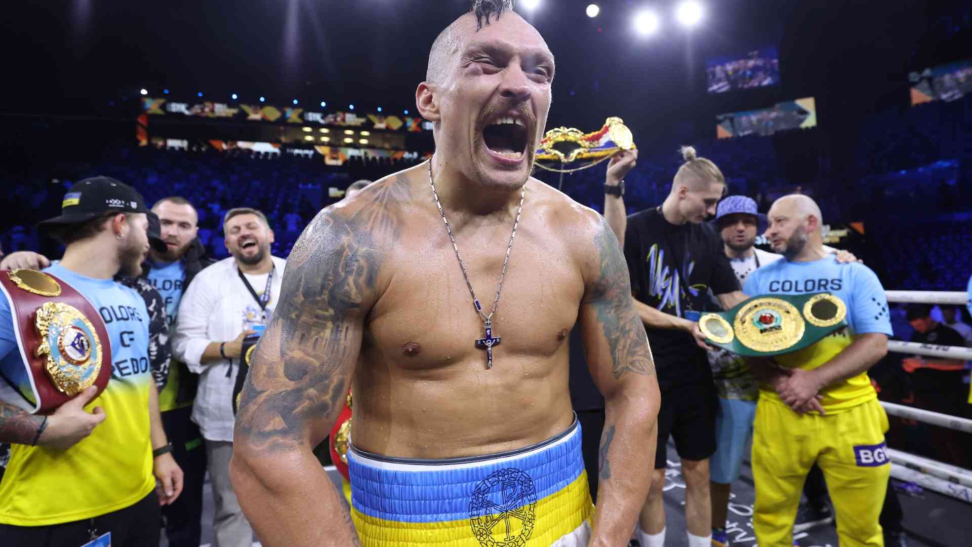 Lewis Weighs In on Usyk vs Dubois Rematch