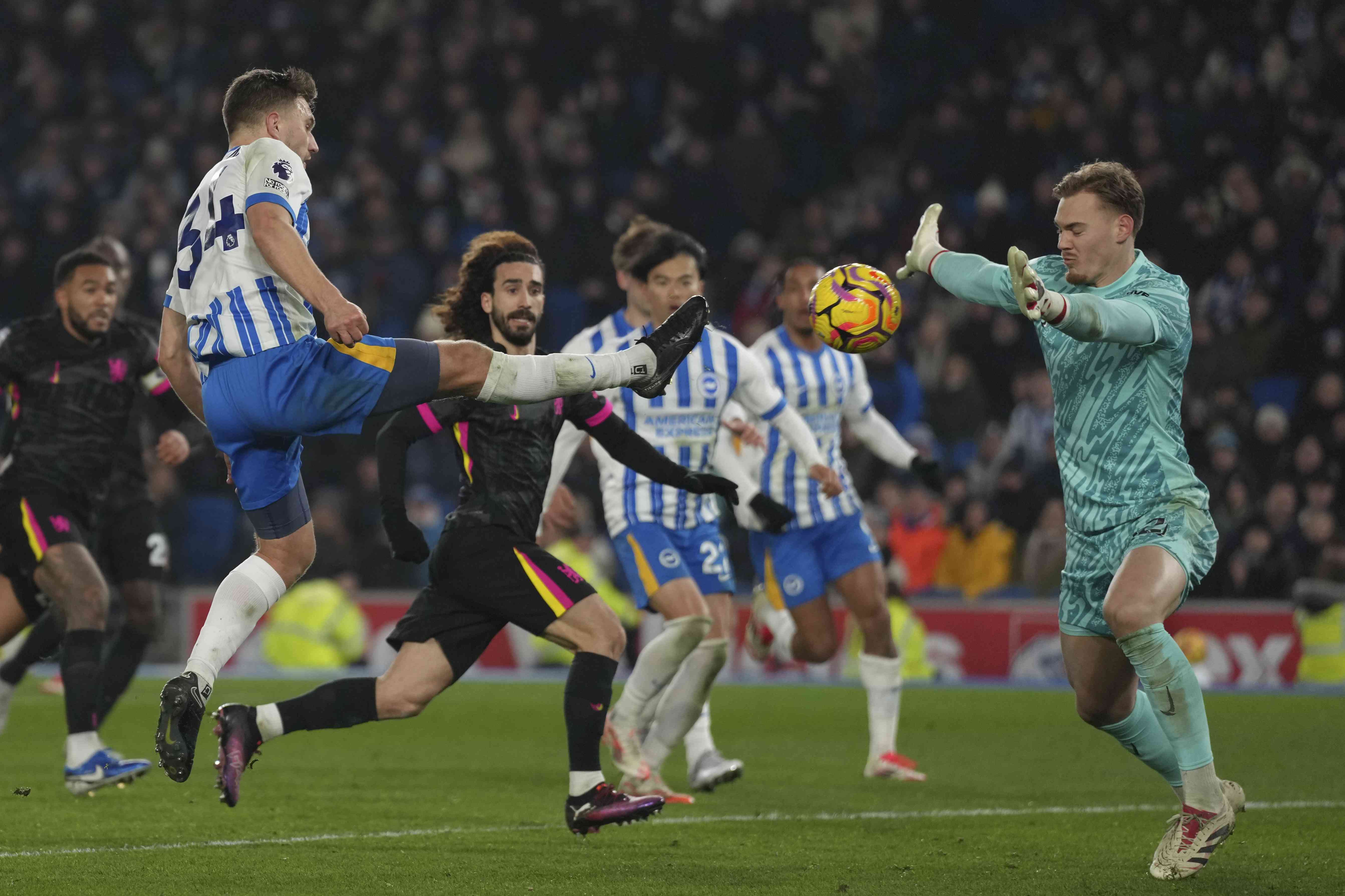 Brighton Dominates Chelsea with 3-0 Victory