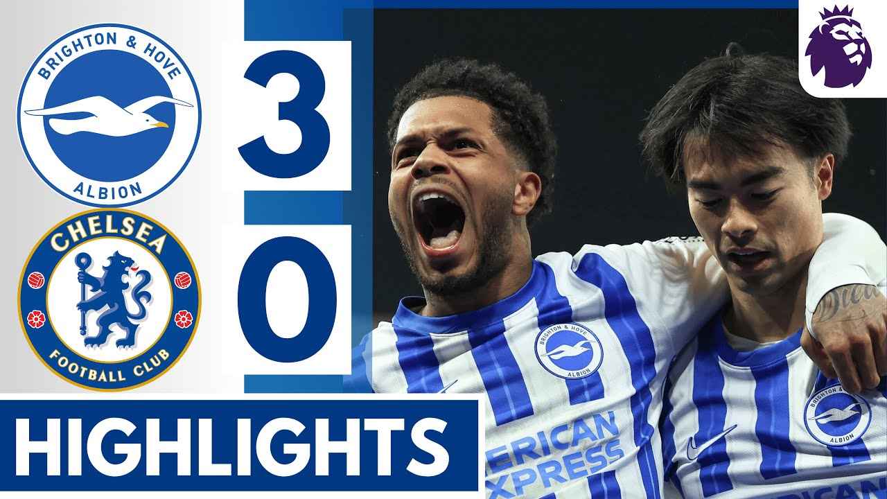 Brighton Shines with 3-0 Victory Over Chelsea