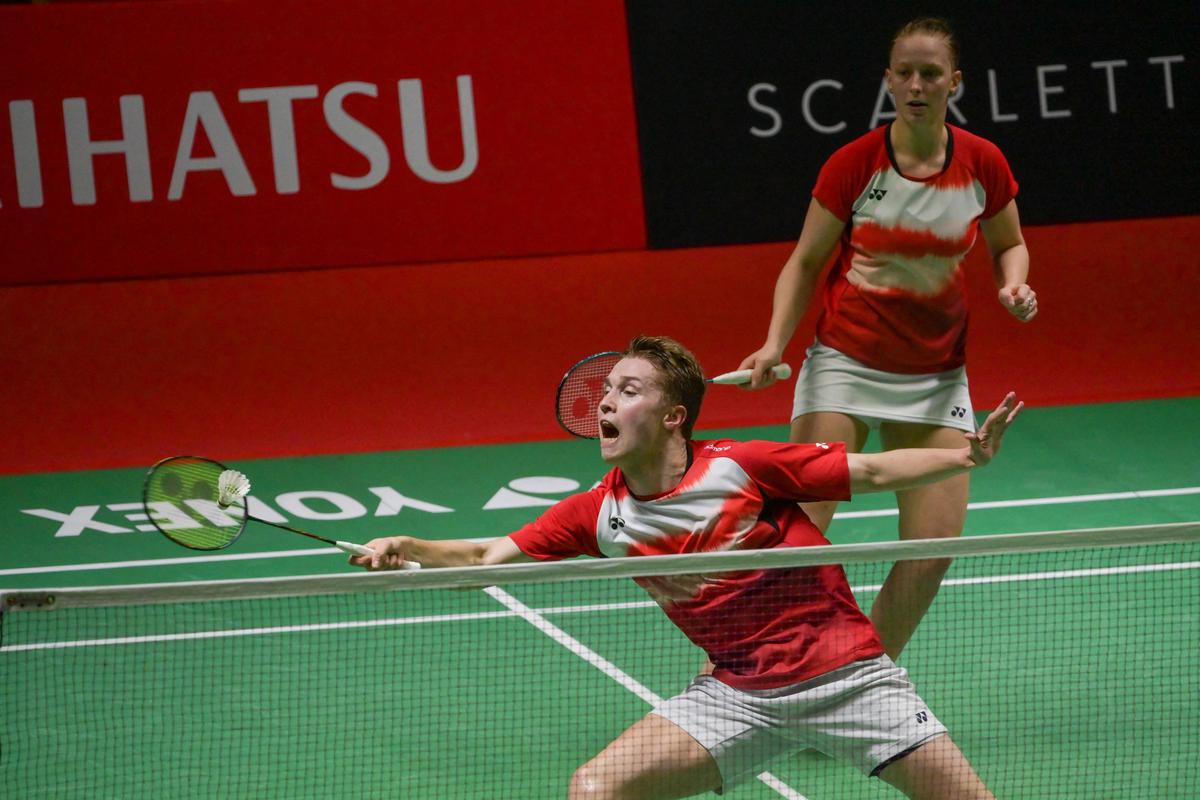 France brille au Championnat d`Europe de badminton