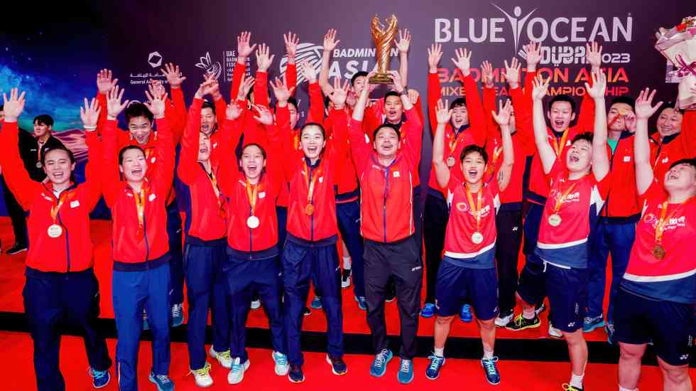 China Faces Indonesia in Badminton Asia Mixed Team Final