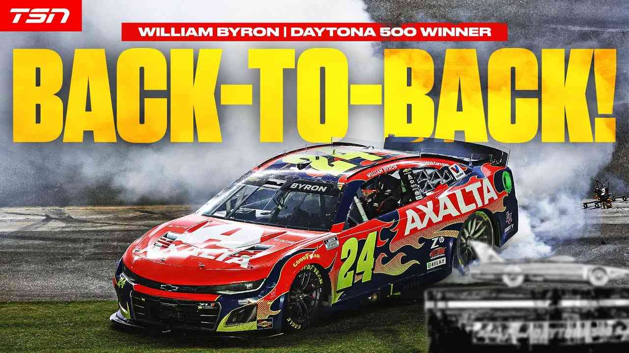 Byron Triumphs Again at Daytona 500