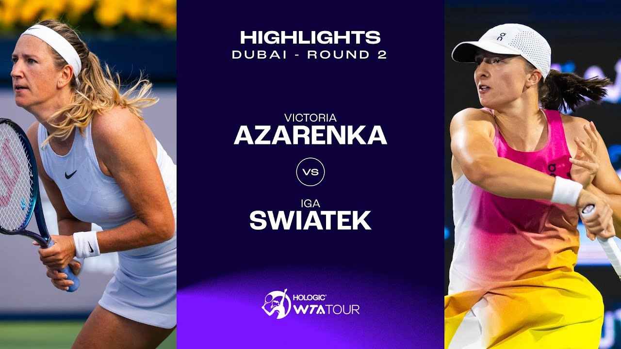 Swiatek Dominasi Azarenka di Dubai