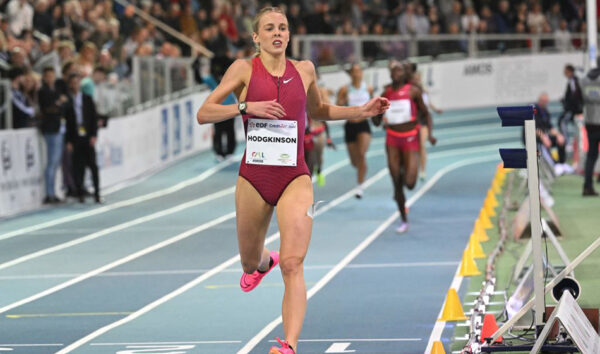 Fisher Shatters Indoor 5000m Record at Keely Klassic