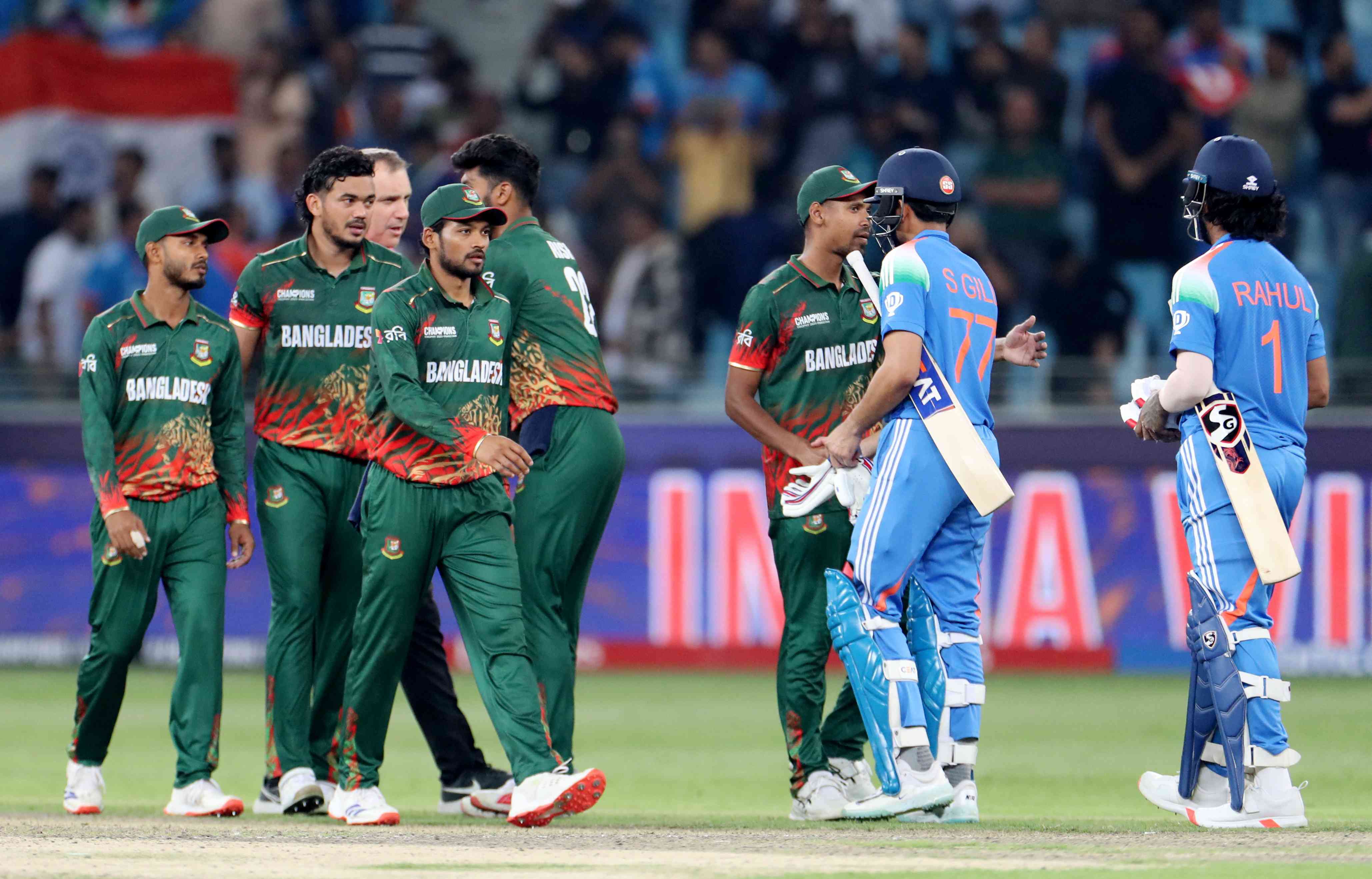 India Triumphs Over Bangladesh with Shubman Gill`s Century