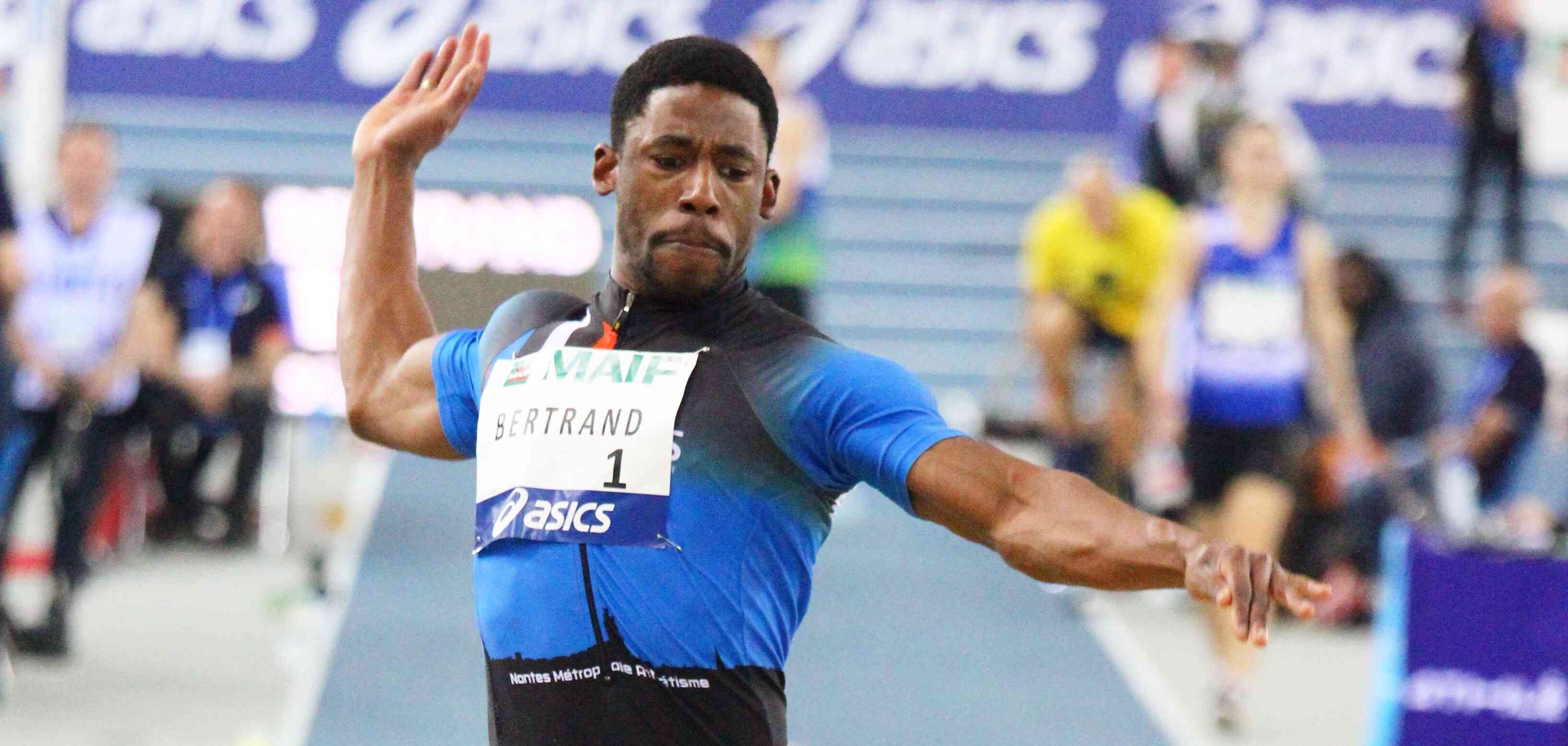 Raphaël Mohamed à Miramas pour les Championnats Elite