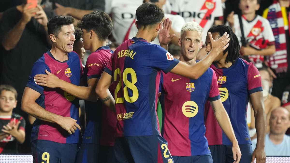 Barcelona`s Dominance Shines with Olmo and Torres Goals