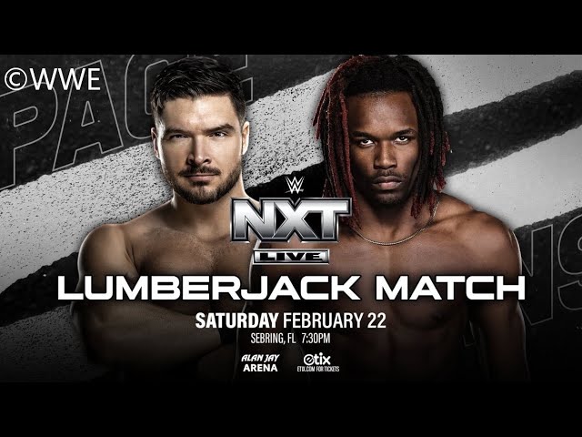 Ethan Page Triumphs in Lumberjack Match at NXT Sebring