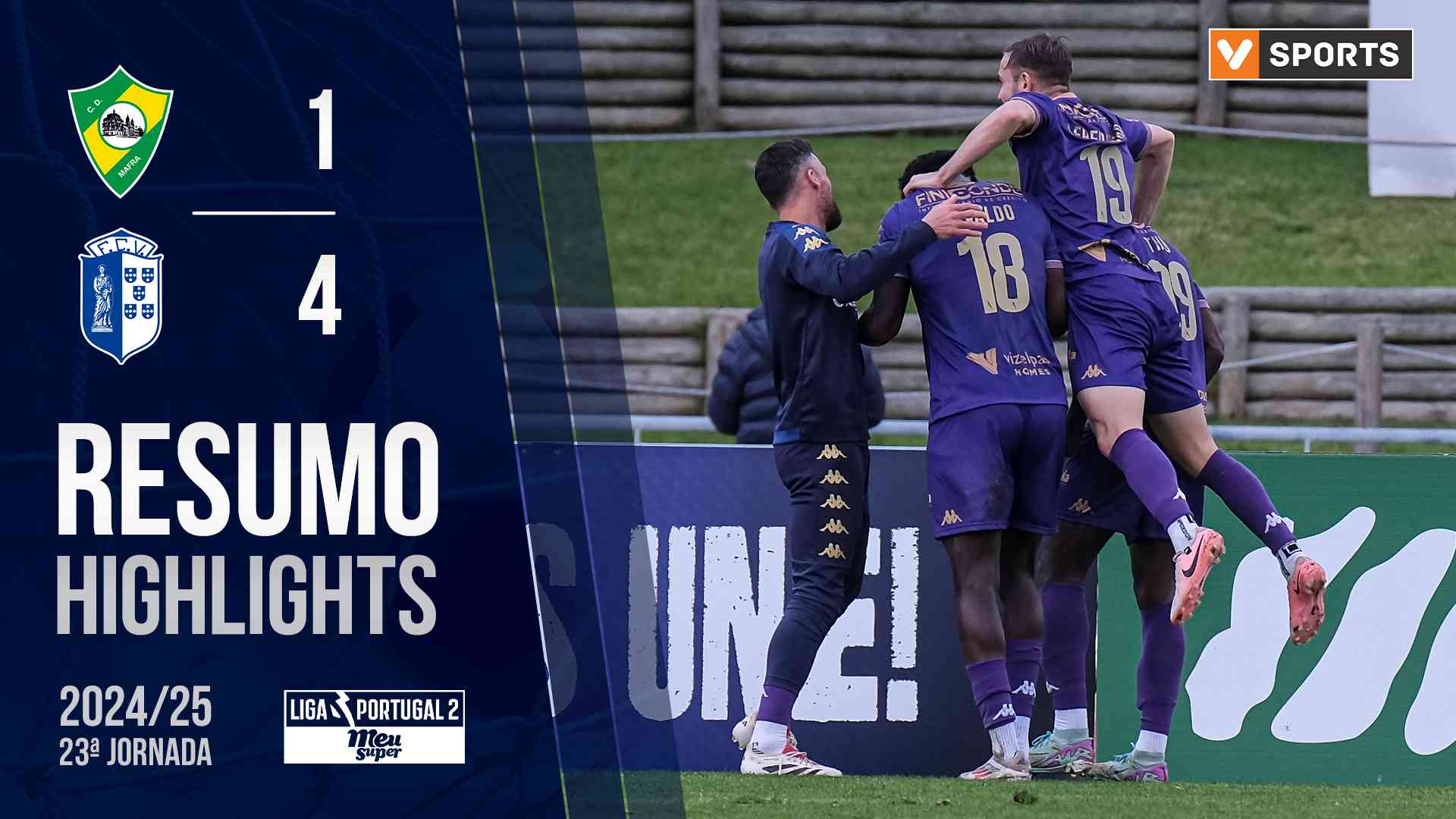 FC Vizela brilha com vitória sobre CD Mafra