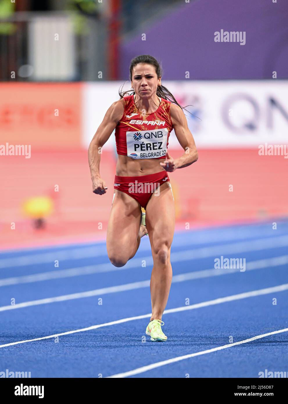 Maria Isabel Perez Shines at Spanish Indoor Championships