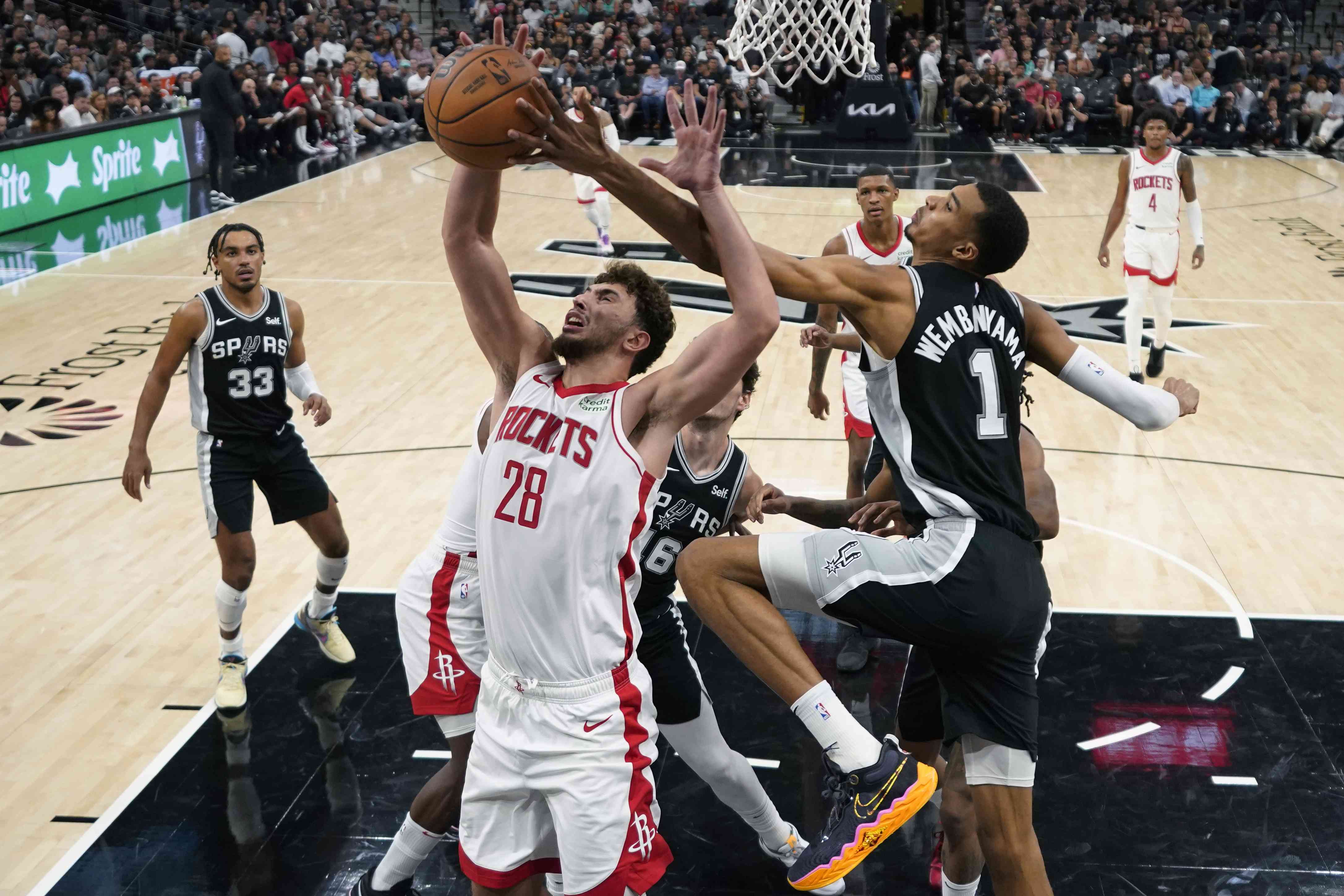 Spurs Fall Short Against Rockets Without Wembanyama