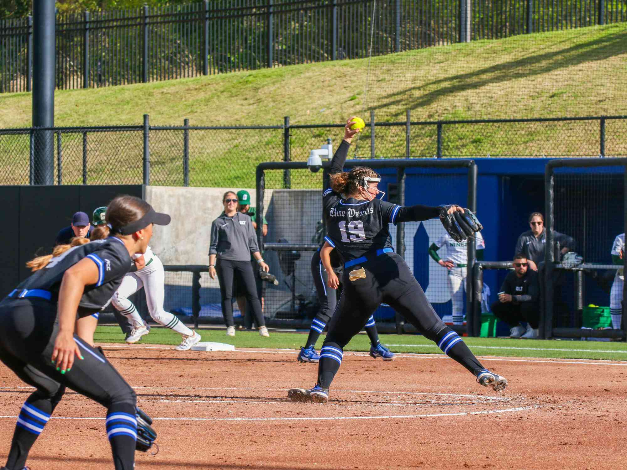 Duke`s Cassidy Curd Shines in ACC Softball Action