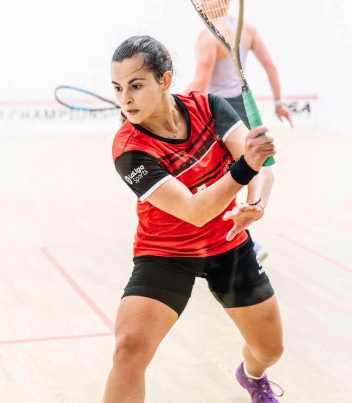 Cristina Gómez brilla en el Campeonato de España de Squash