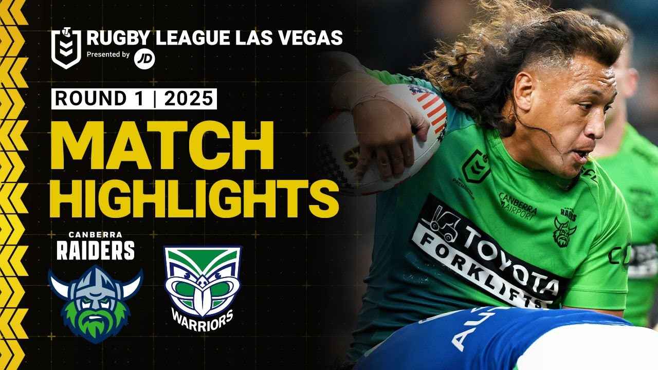 Raiders Triumph in NRL`s Vegas Debut