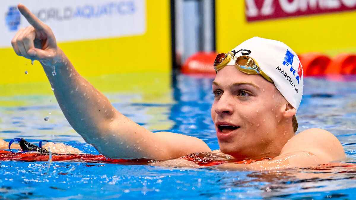 Léon Marchand et Épinal marquent l`histoire de la natation