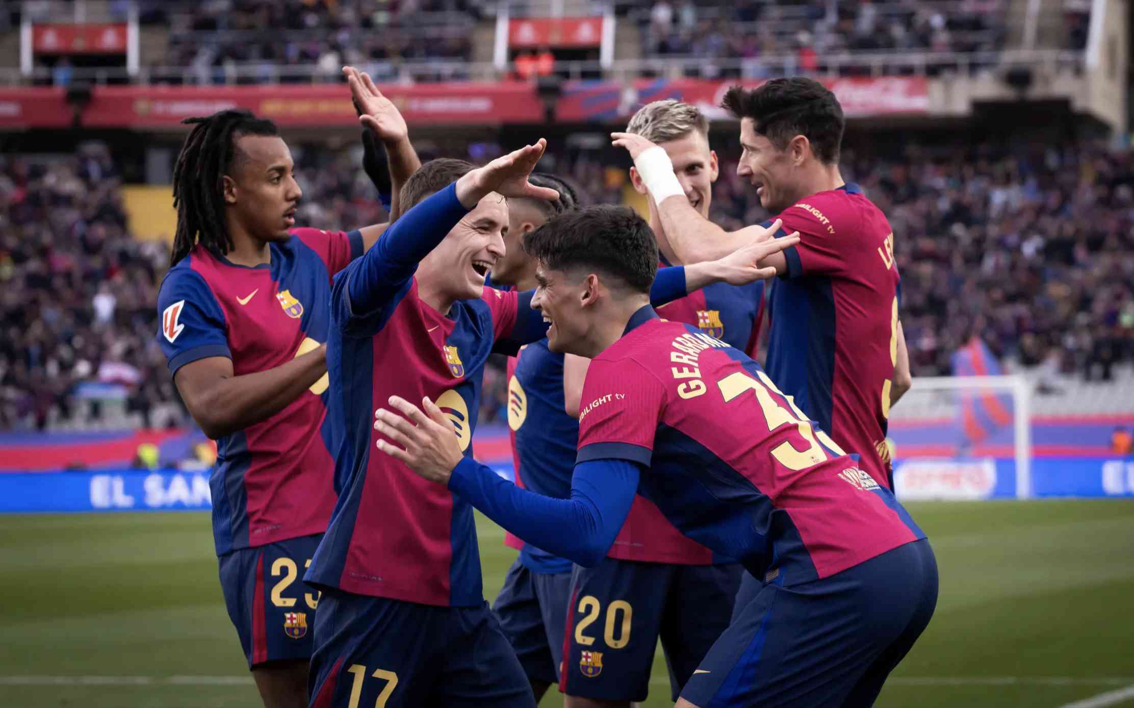 Barcelona tiếp tục dẫn đầu La Liga sau chiến thắng ấn tượng