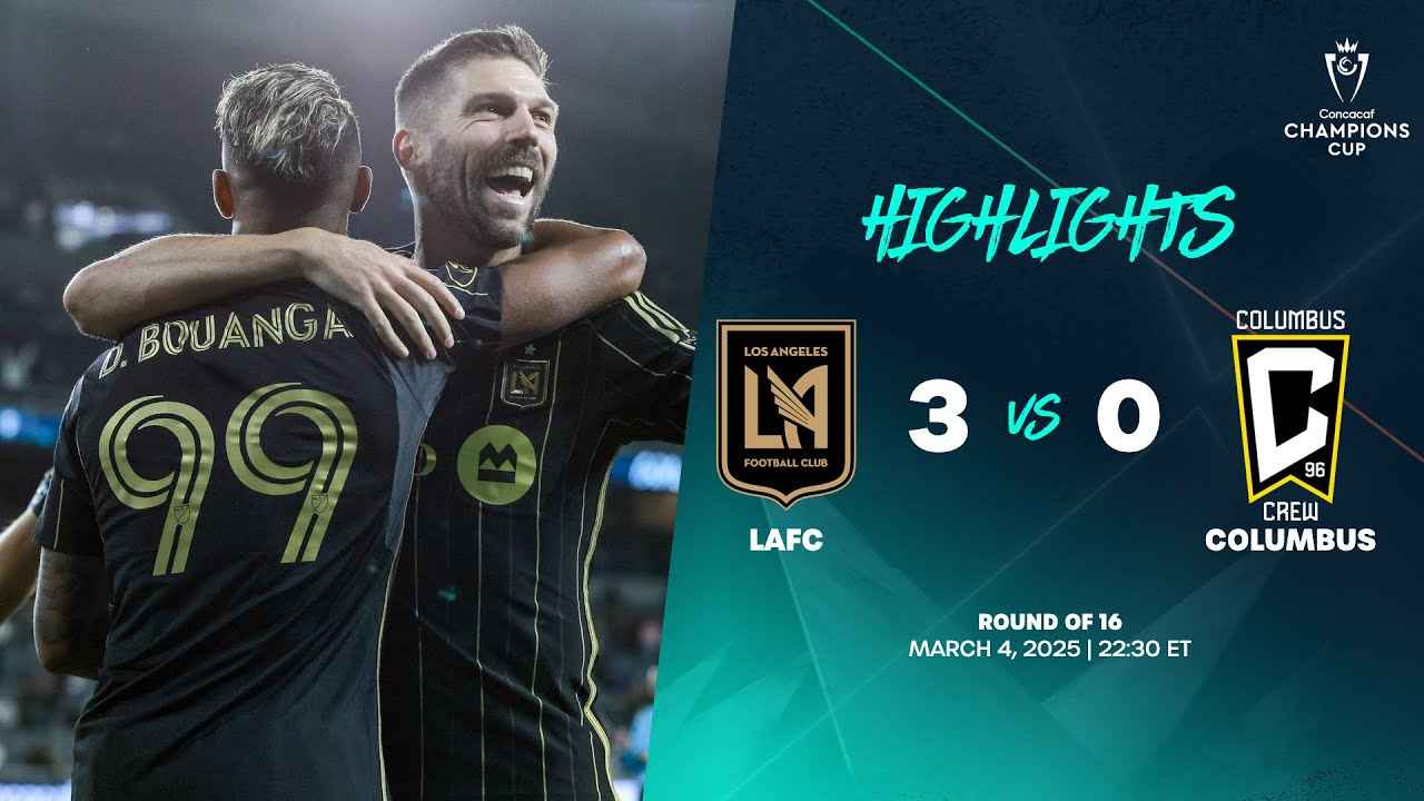 LAFC Dominates Columbus Crew in Concacaf Clash