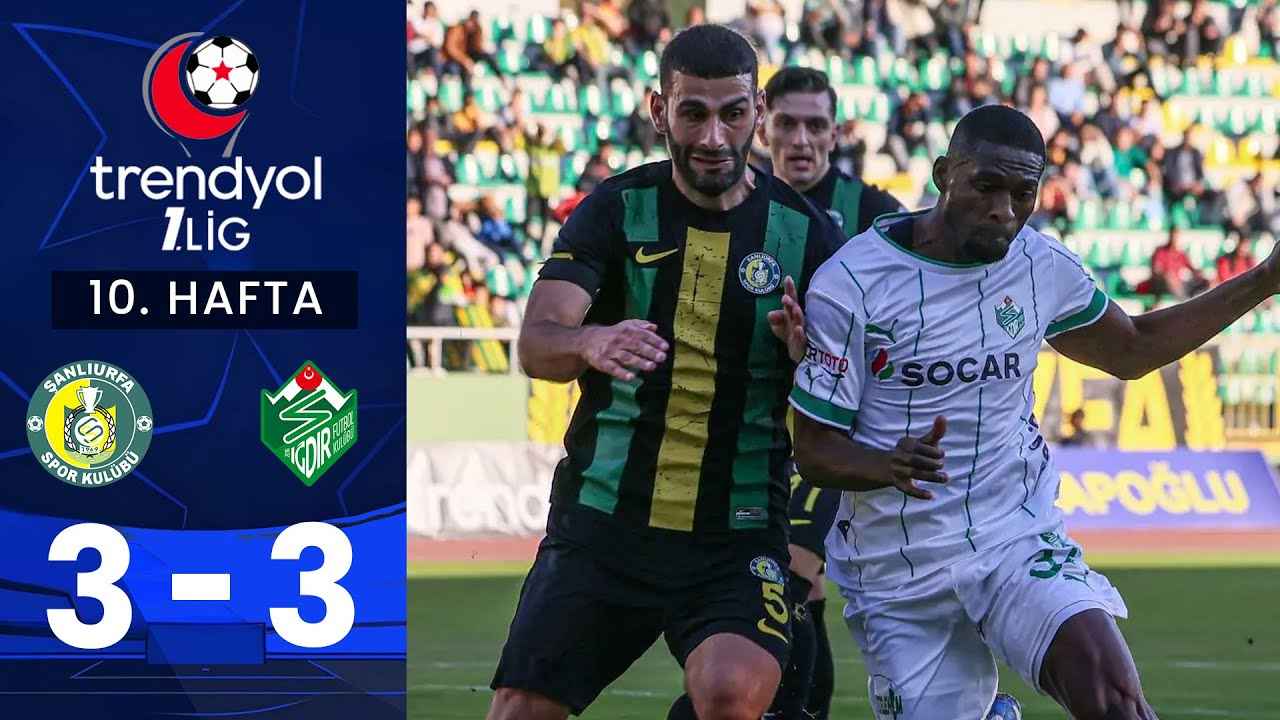 Iğdır FK ve Şanlıurfaspor 2-2 Beraberlikte Buluştu