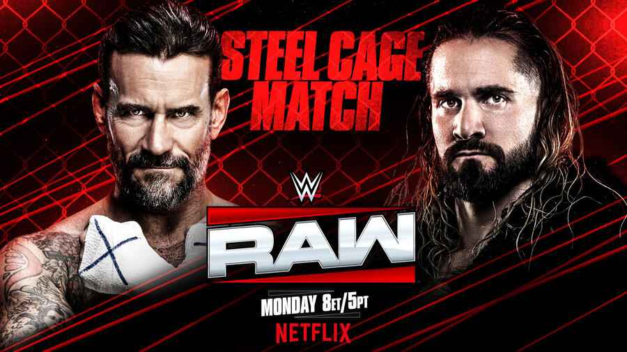 CM Punk vs. Seth Rollins: Steel Cage Showdown Ahead