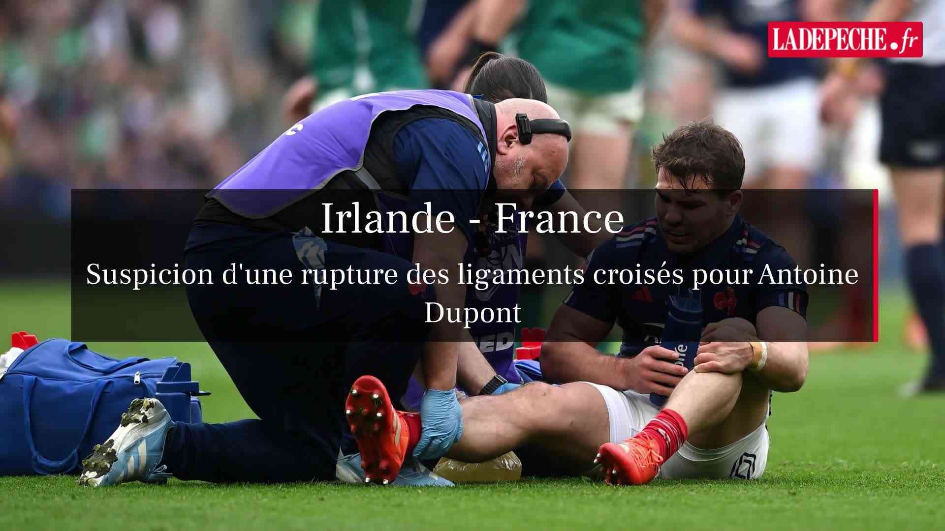 France en tête du Tournoi avec Dupont blessé