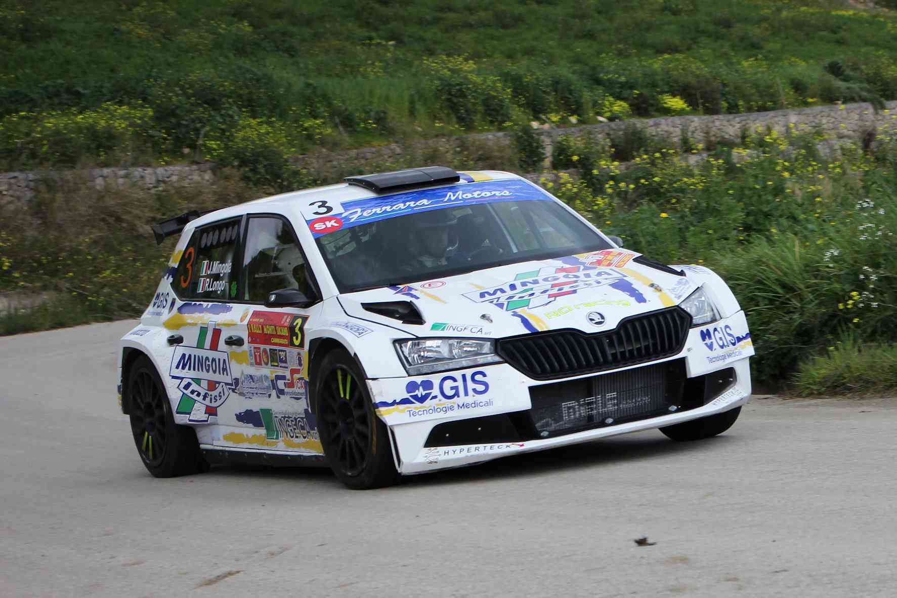 Mingoia e Longo trionfano al Rally Monti Sicani