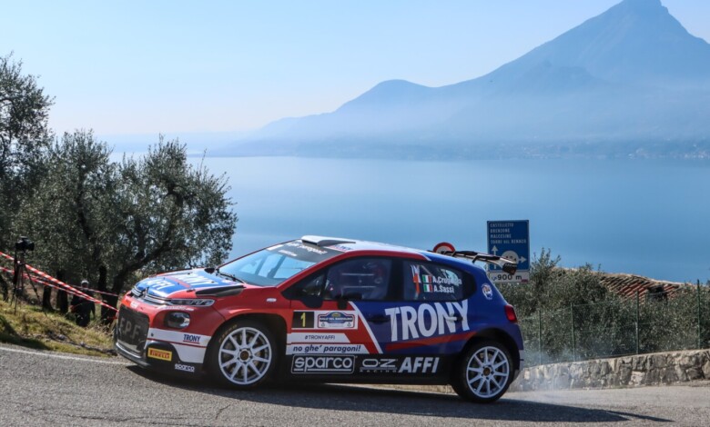 Scalco e Falezza brillano al Rally del Bardolino