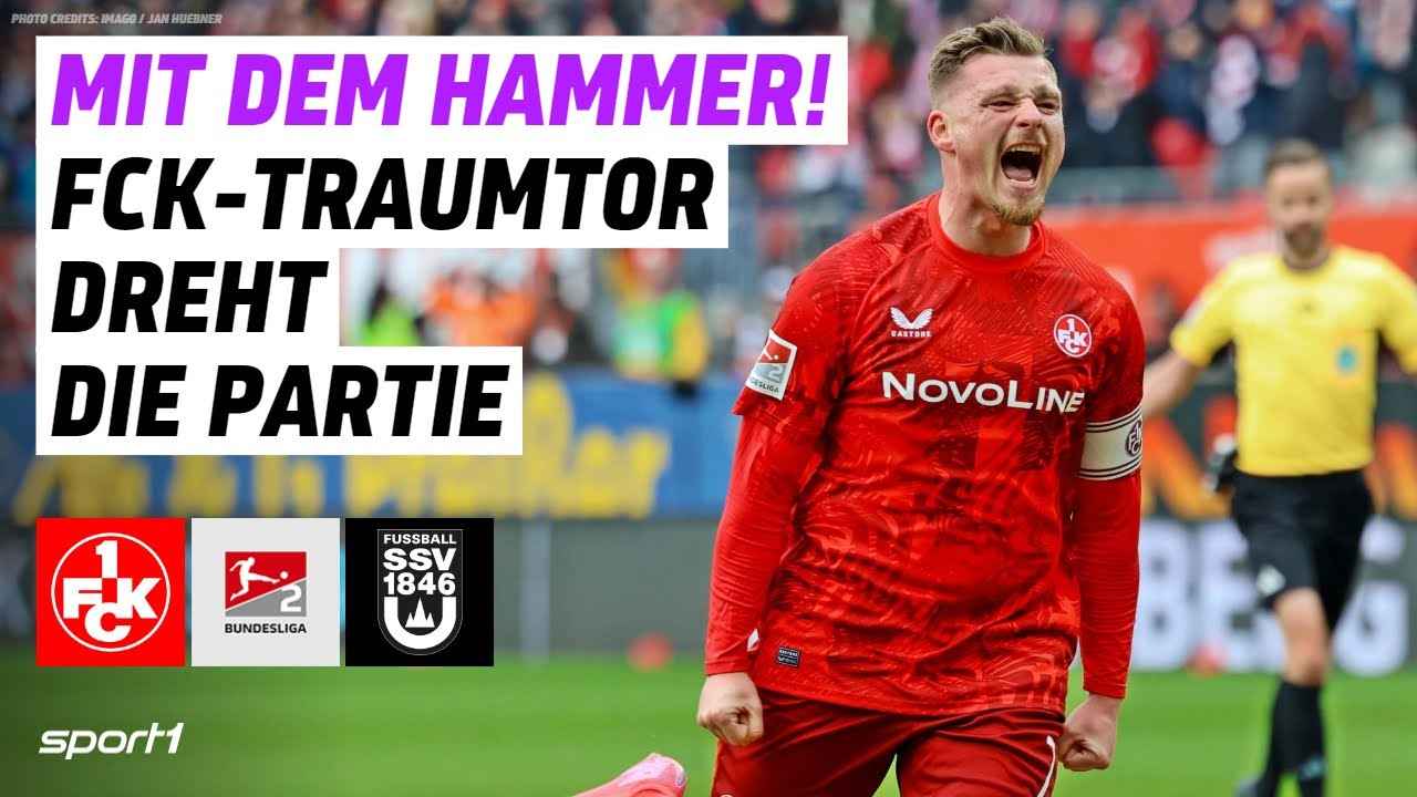 SSV Ulm 1846 - 1. FC Kaiserslautern (1:2): Tore & Highlights ...