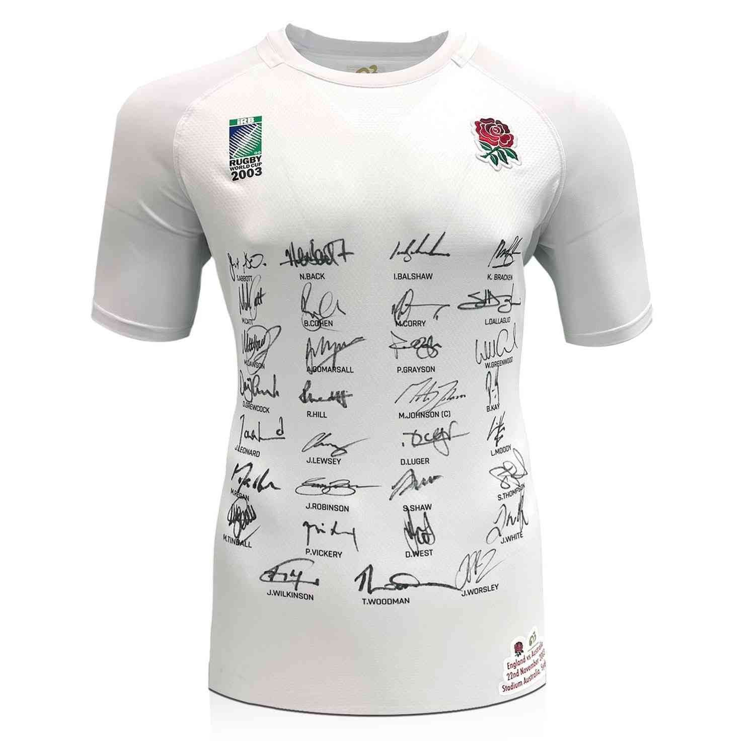 Signed International Rugby Shirts - International Rugby ...