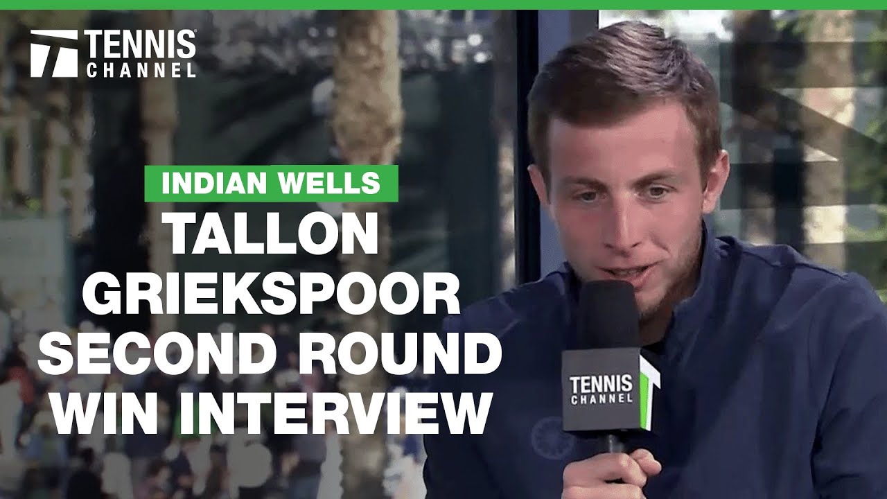 Tallon Griekspoor Talks Massive Win over Zverev | 2025 ...