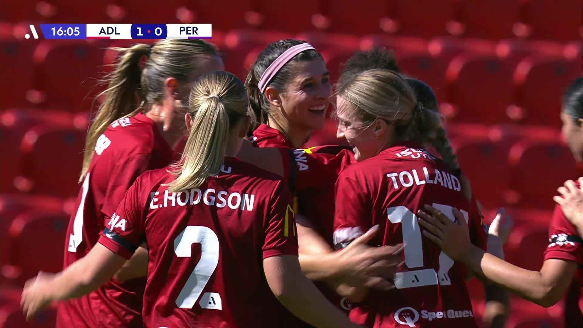 Goal: Erin Healy 16′ | A-League Women Videos