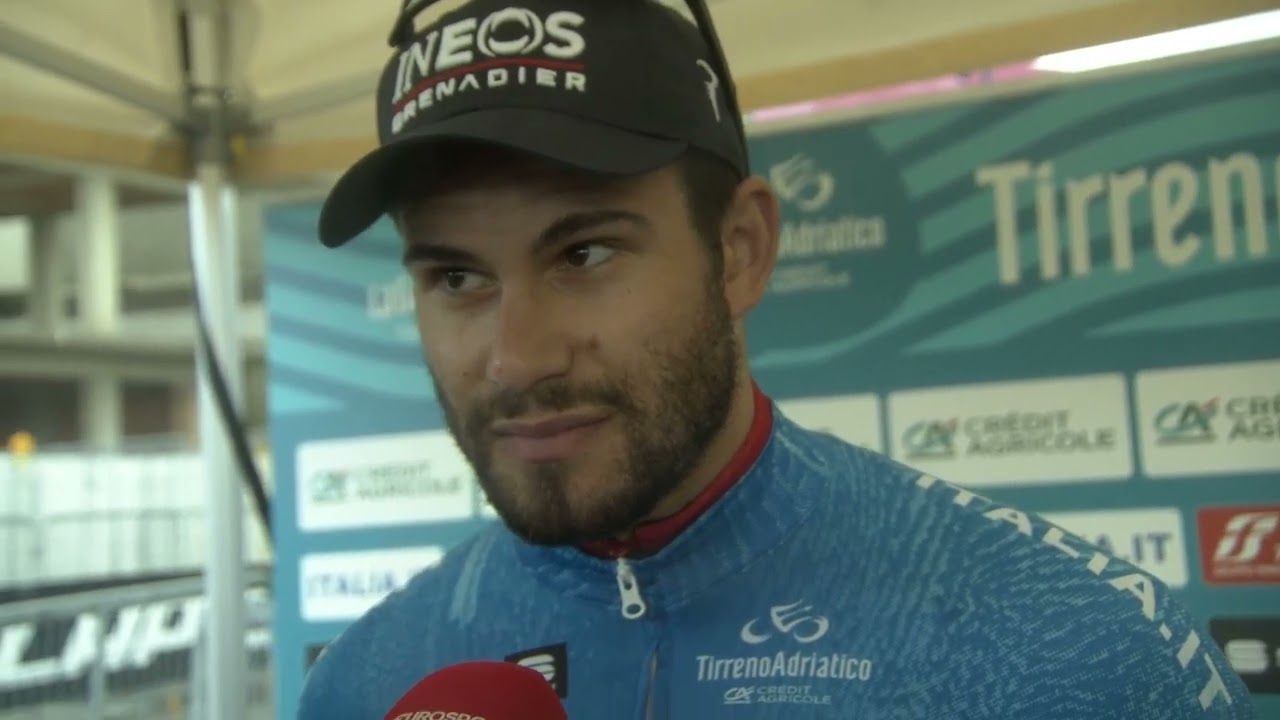 Filippo Ganna - Interview at the finish - Stage 3 - Tirreno ...