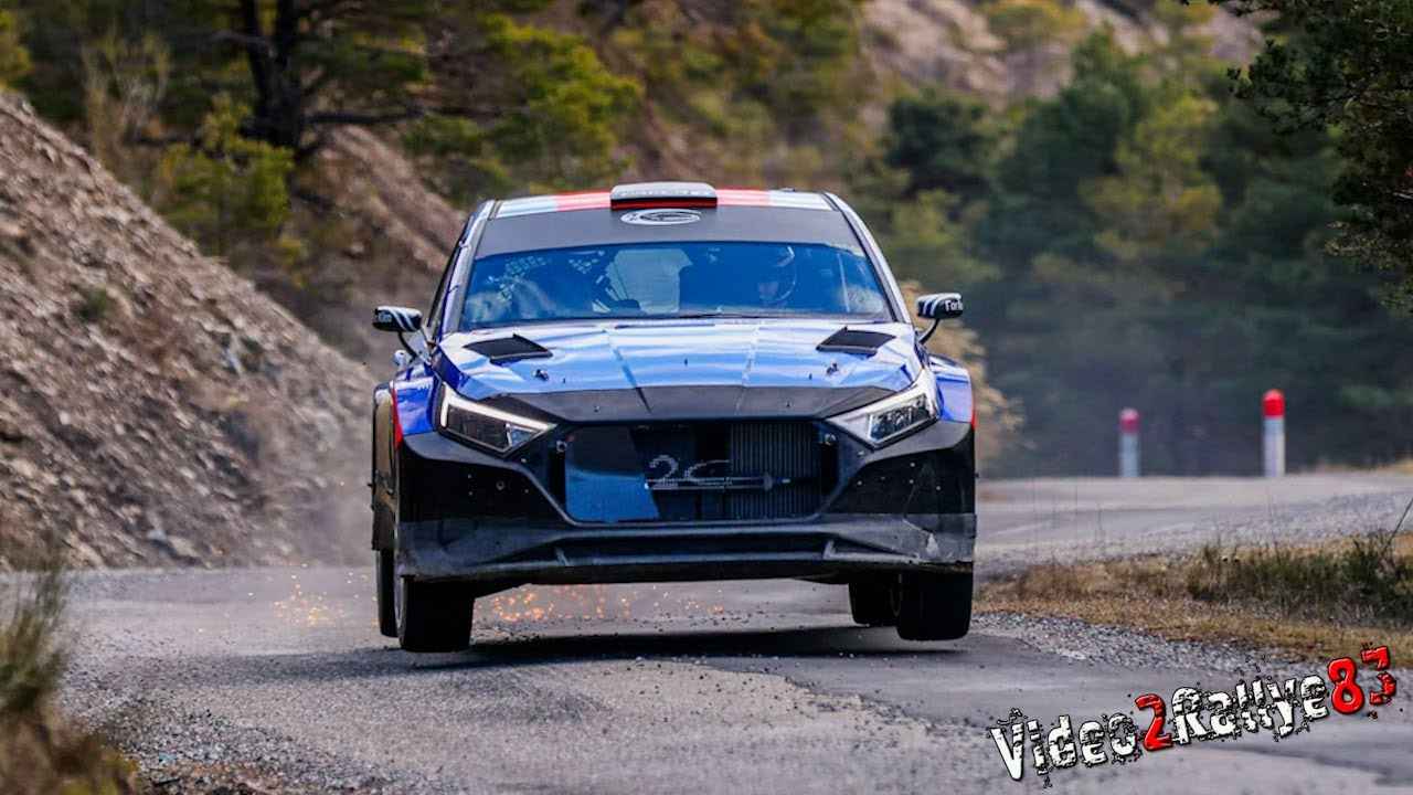 Test Rallye Monte Carlo 2025 ⎜ Eric Camilli ⎜ Hyundai I20 ...