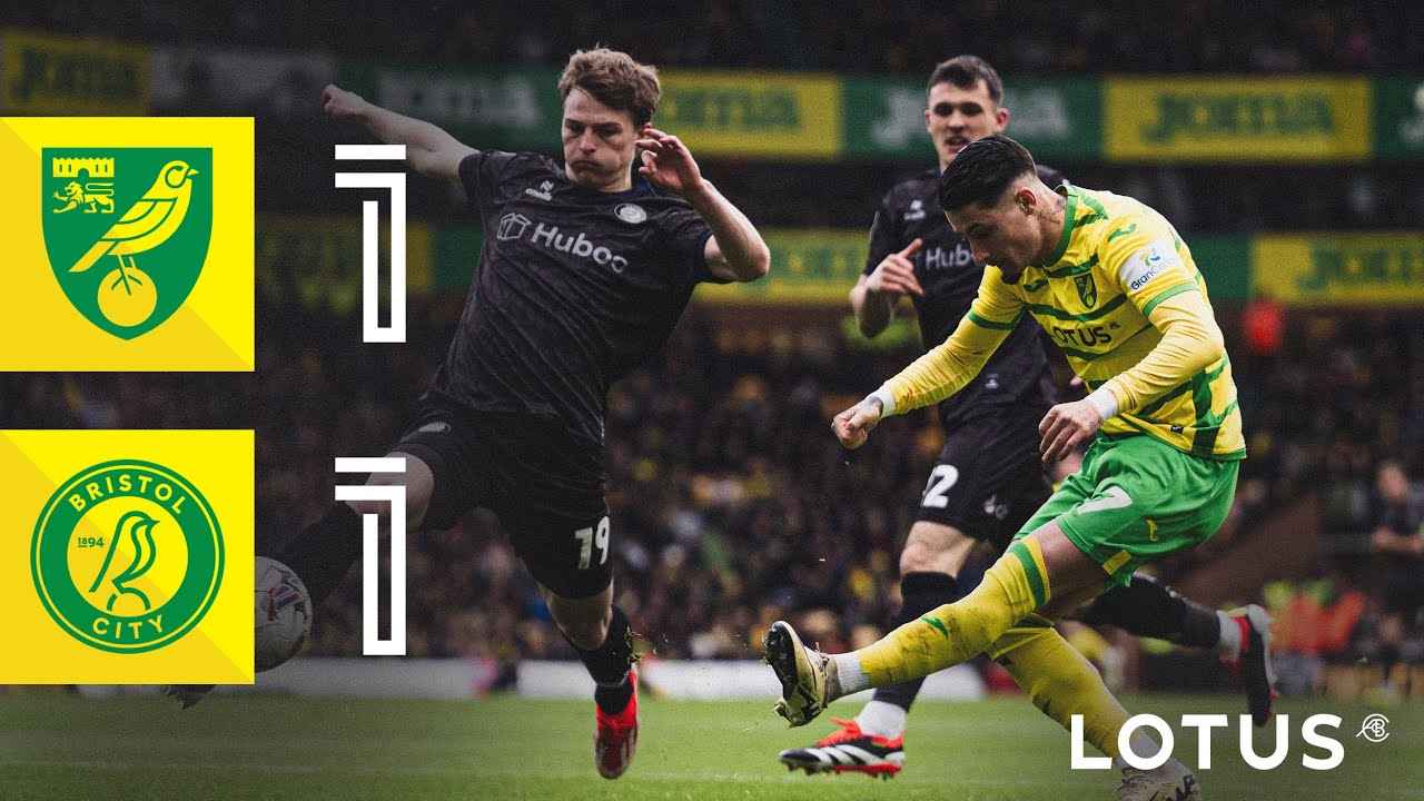 HIGHLIGHTS | Norwich City 1-1 Bristol City