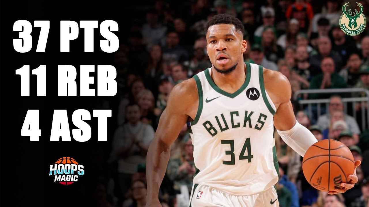 Giannis Antetokounmpo 37 Pts Highlights vs Magic 3/8/25