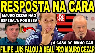 FILIPE LUIS RESPONDEU NA CARA DO MAURO CEZAR E ...