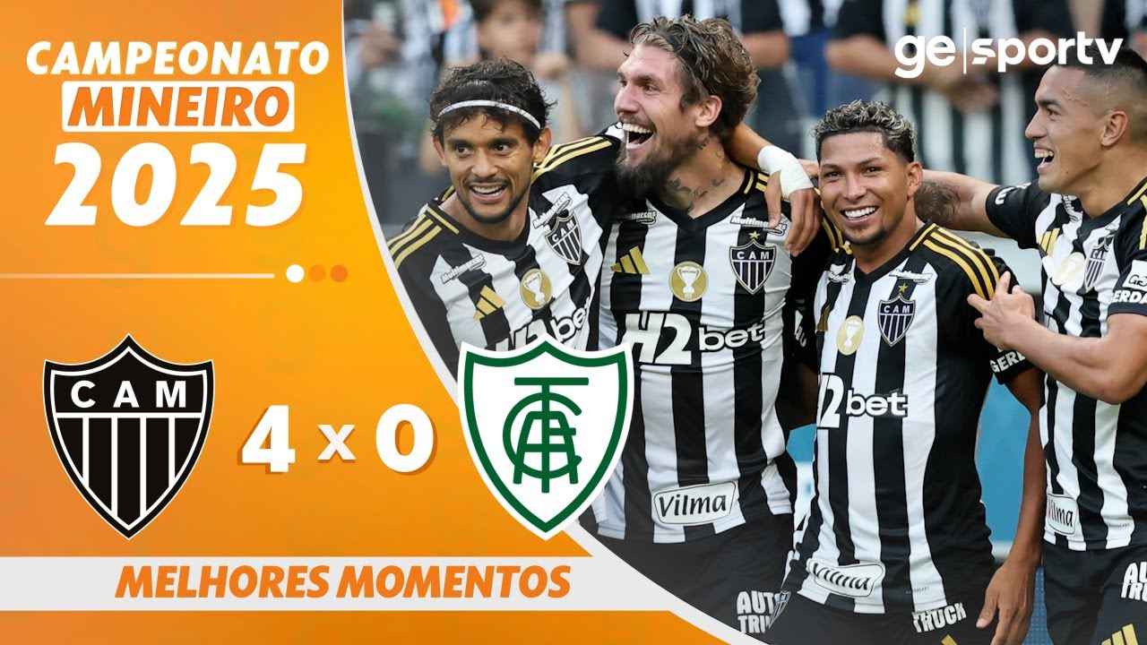 ATLÉTICO 4 X 0 AMÉRICA: O QUE PESOU EM FAVOR DO ...