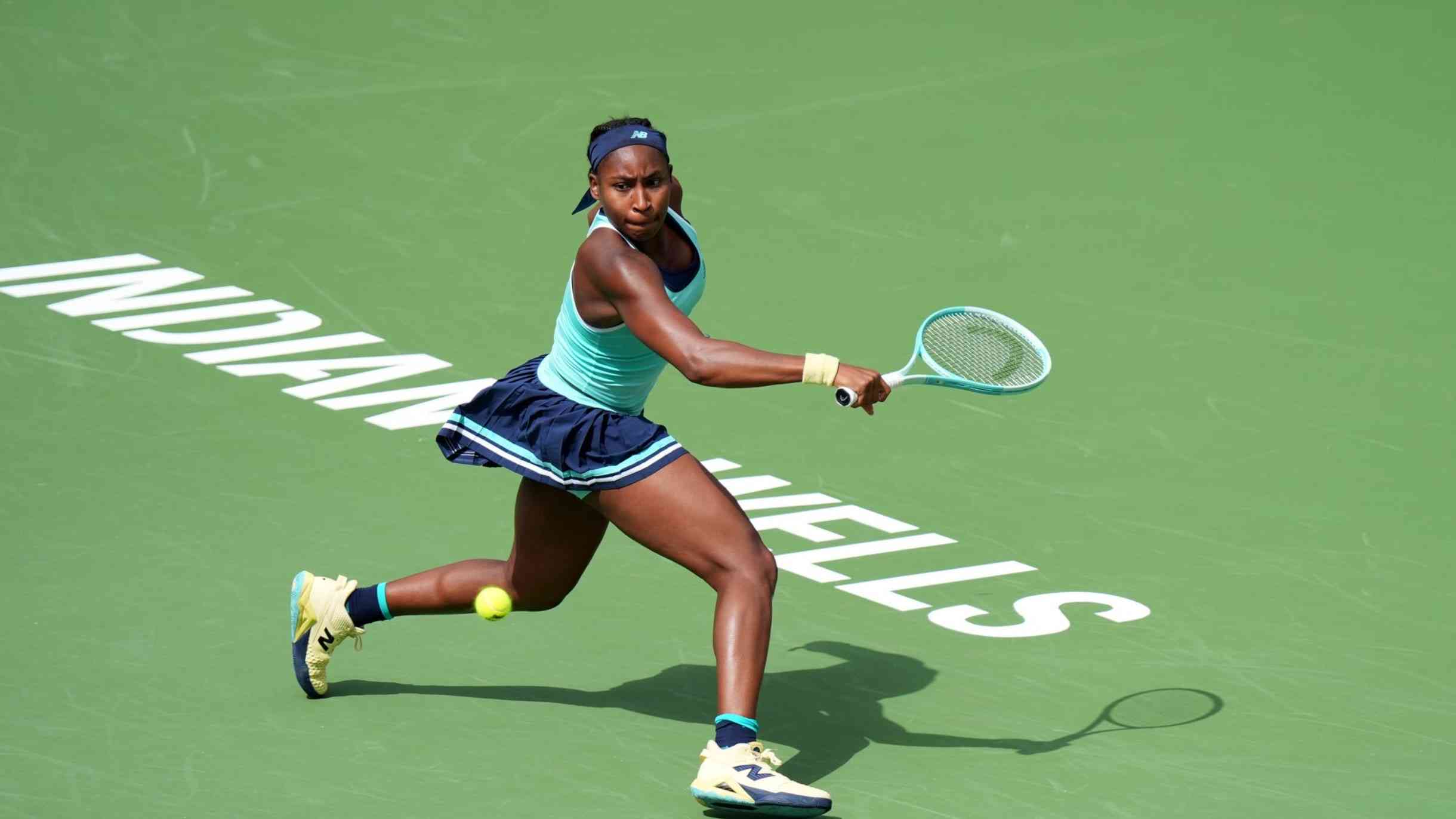 A family victory @cocogauff #tennis #wta #family #indianwells ...