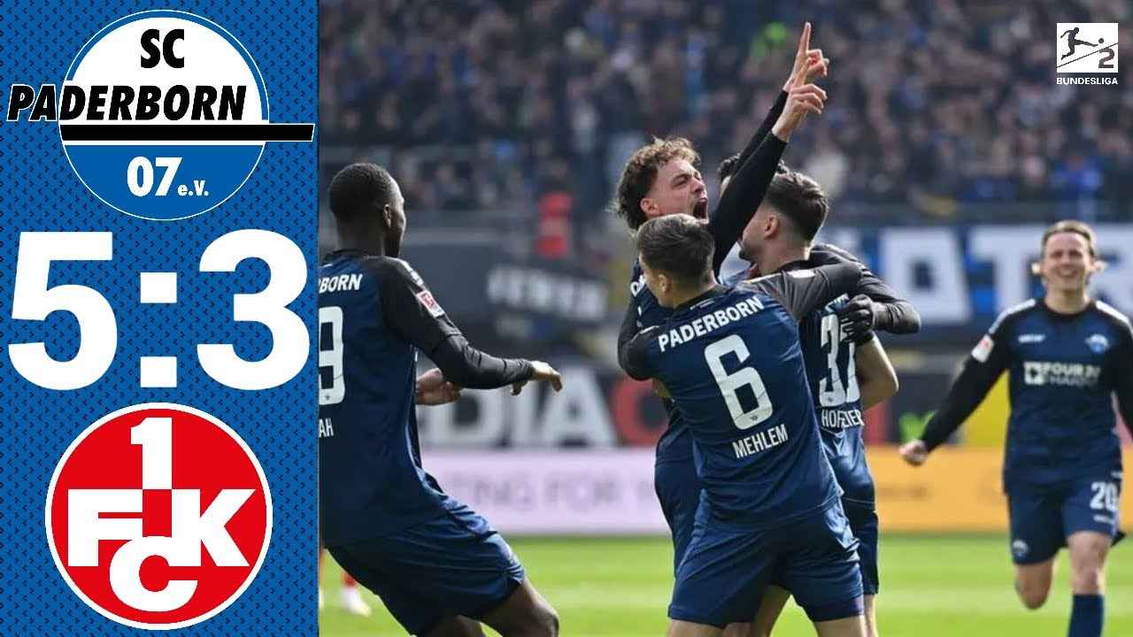 1. FC Kaiserslautern - SC Paderborn 07 (3:0): Tore ...