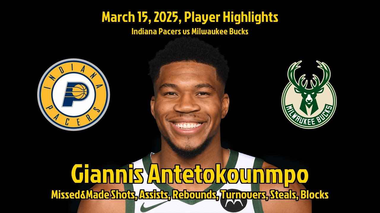 Indiana Pacers Highlights at Milwaukee Bucks | March 15, 2025