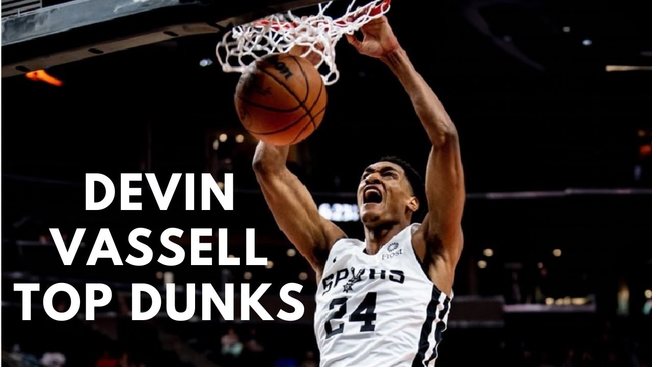 THIS DUNK BY VASSELL. ?? #devinvassell #spurs ...