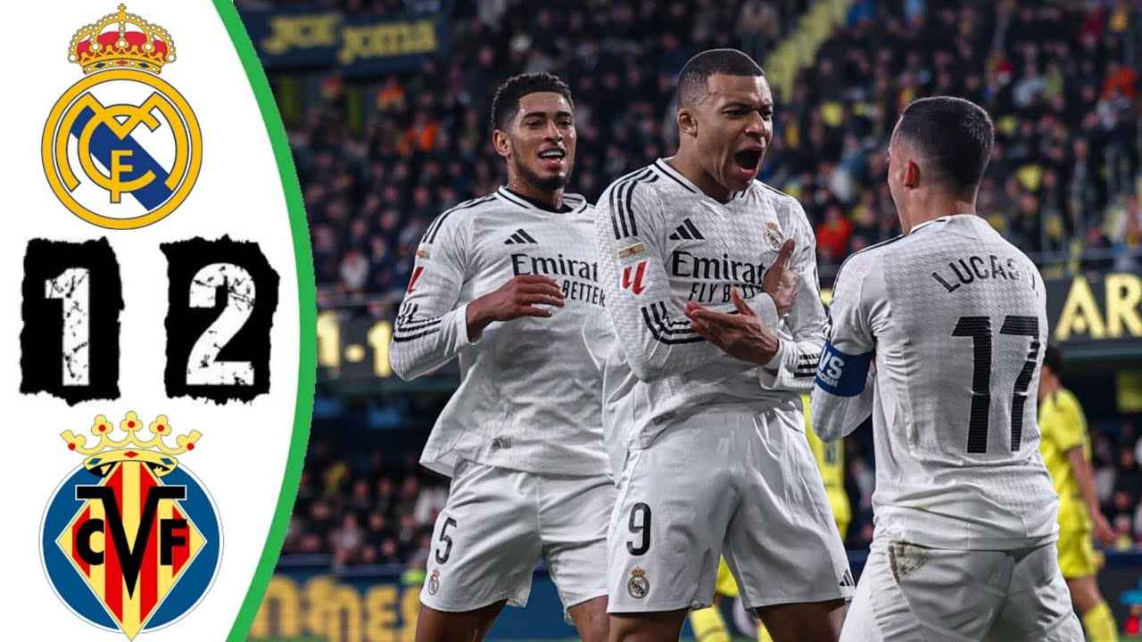 Real Madrid vs Villarreal 2-1 - All Goals& Highlights - 2025