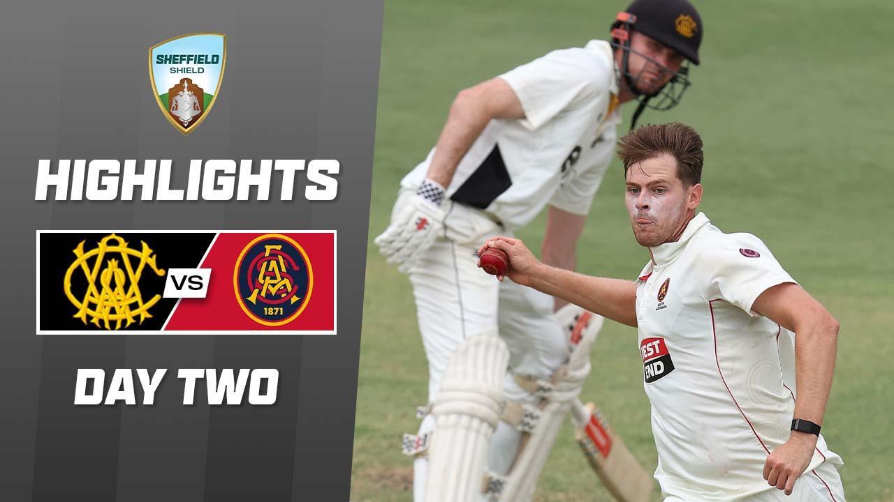 South Australia v Western Australia | Sheffield Shield | Day 2