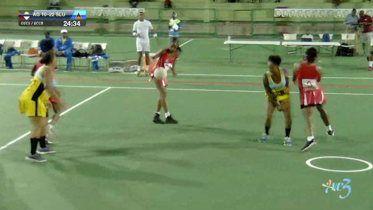 OECS / ECCB NETBALL SERIES - M15 - ANTIGUA VS ST ...