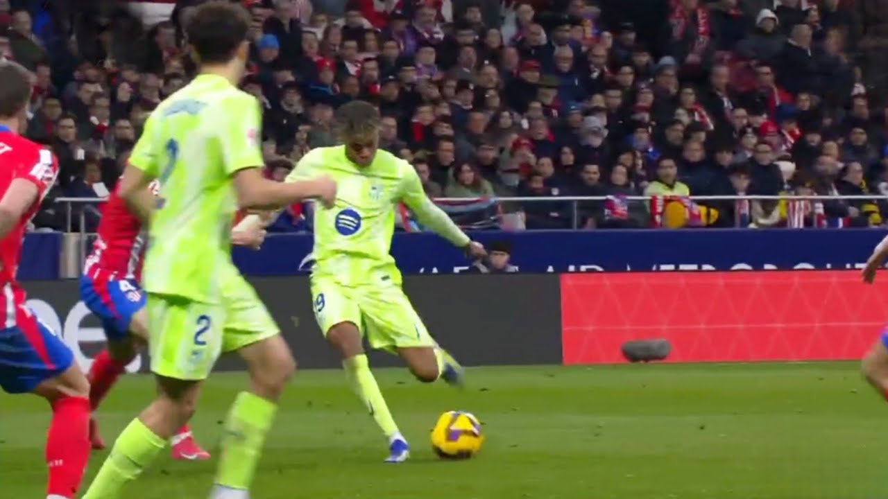 Lamine Yamal`s Stunning Goal vs Atletico Madrid