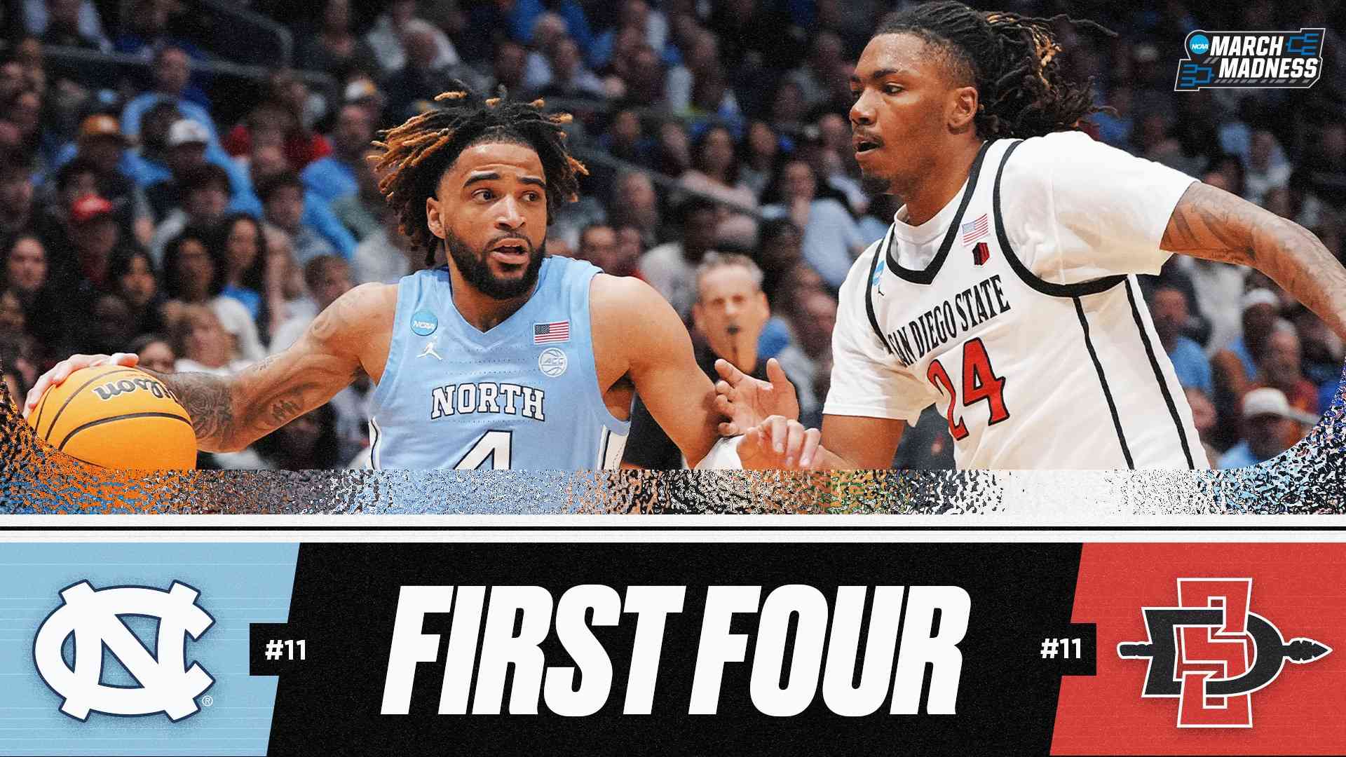 North Carolina Dominates San Diego State in NCAA Opener