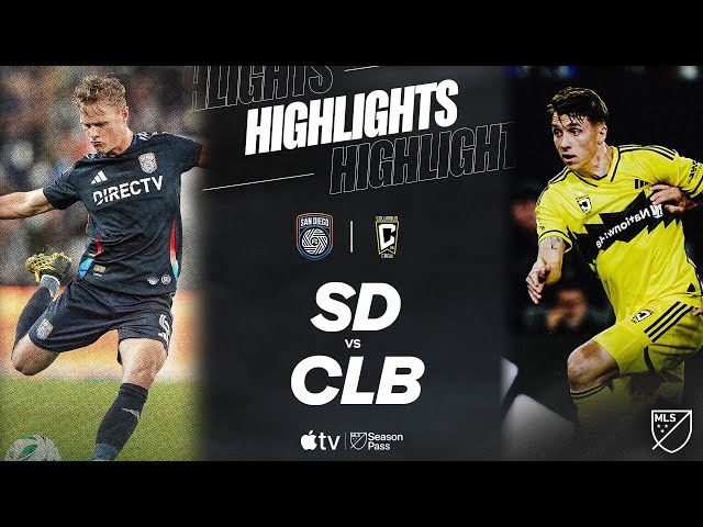 San Diego FC Hosts Columbus Crew in Exciting MLS Clash