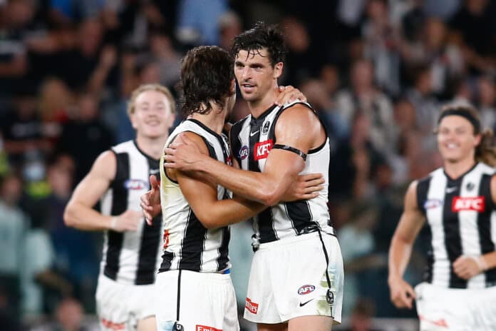 Collingwood Triumphs as Pendlebury and Sidebottom Shine